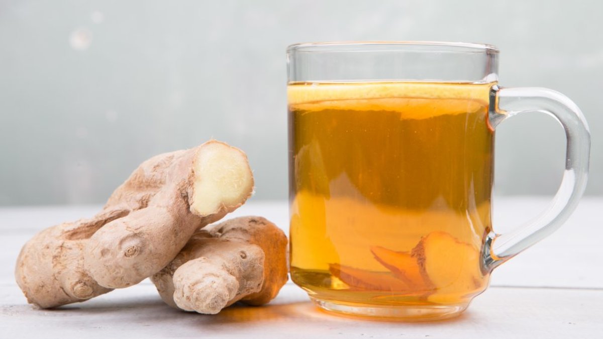 Ginger tea - for health and figure